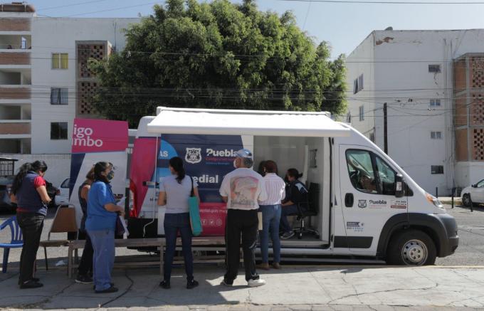 Pone en marcha Ayuntamiento de Puebla unidad móvil para pago de predial y limpia