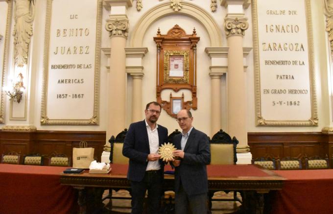 Estrecha lazos con Matera Italia el Ayuntamiento de Puebla.