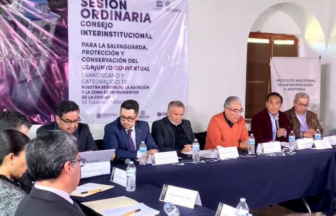 Presenta Jorge Corichi avances en el ordenamiento del Centro Histórico al CONSAFRAN