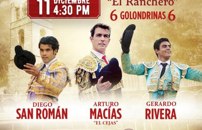 Anuncian cartel de Corrida Guadalupana en Tlaxcala capital