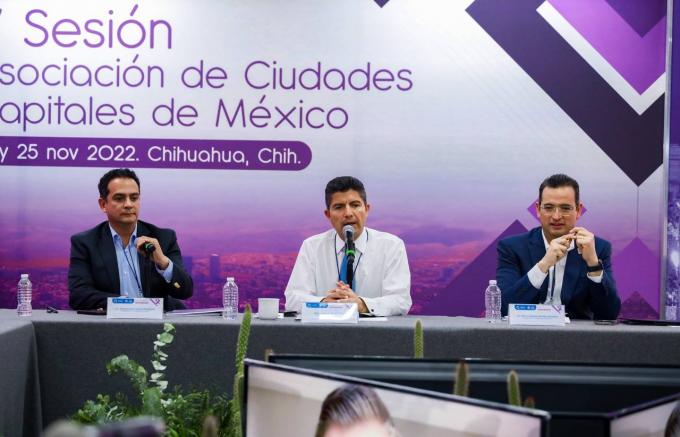 Eduardo Rivera hace un llamado  a la unidad, la coordinación y el trabajo conjunto para reforzar la seguridad en los municipios.