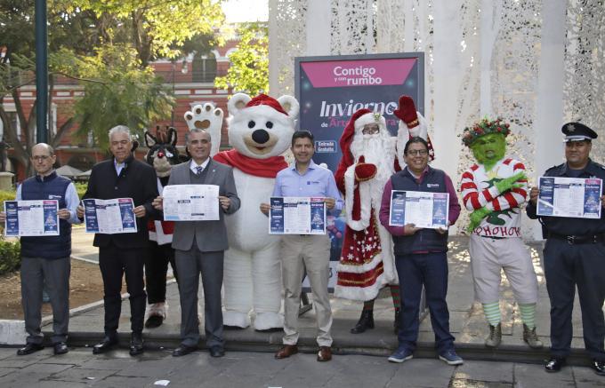 Presenta Ayuntamiento de Puebla actividades culturales para la época navideña