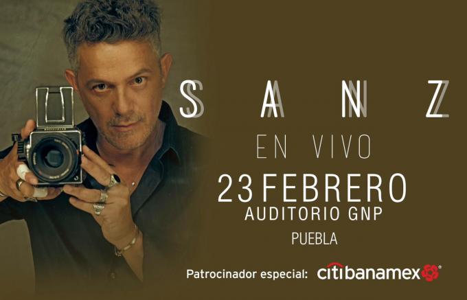 Alejandro Sanz llegará a Puebla con su tour Saenz en Vivo al Auditorio GNP