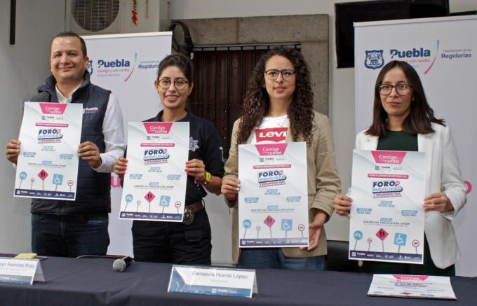 Ayuntamiento de Puebla invita al foro de movilidad y seguridad vial