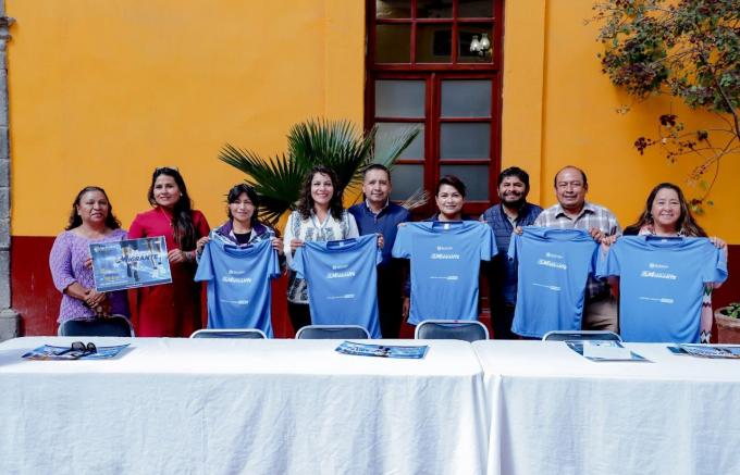Presenta Ayuntamiento de San Andrés Cholula carrera del migrante 2022