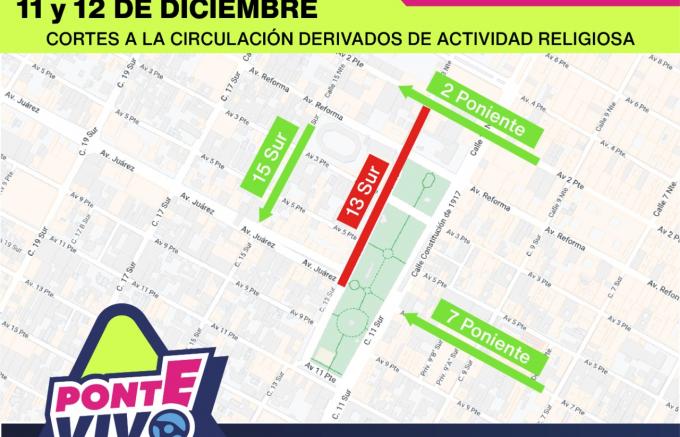Ayuntamiento de Puebla permitirá venta de antojitos en La Villita por celebraciones guadalupanas