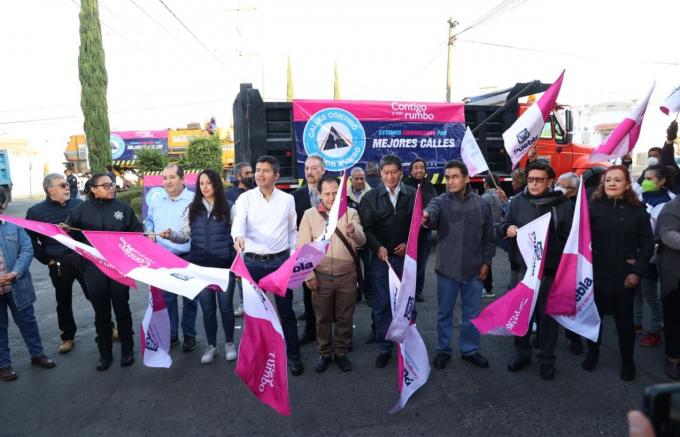 Ayuntamiento de Puebla inició la rehabilitación de la 14 y 16 oriente