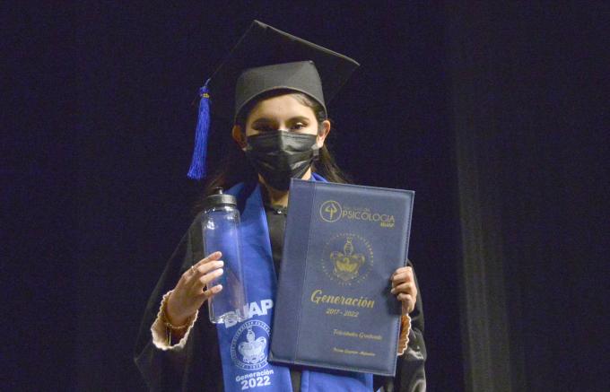 Preside la rectora Lilia Cedillo la graduación de 268 egresados de Psicología de la BUAP