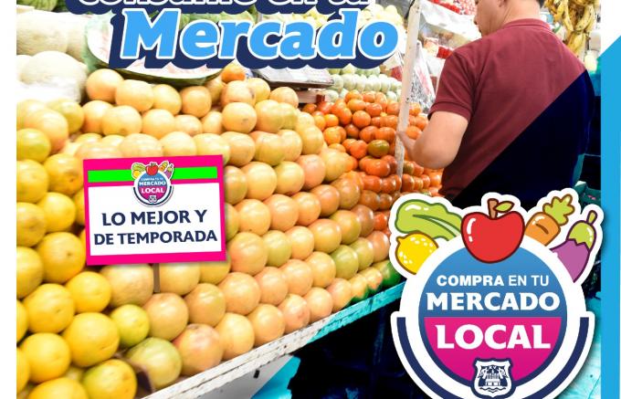 Ayuntamiento de Puebla promueve consumo en mercados locales 