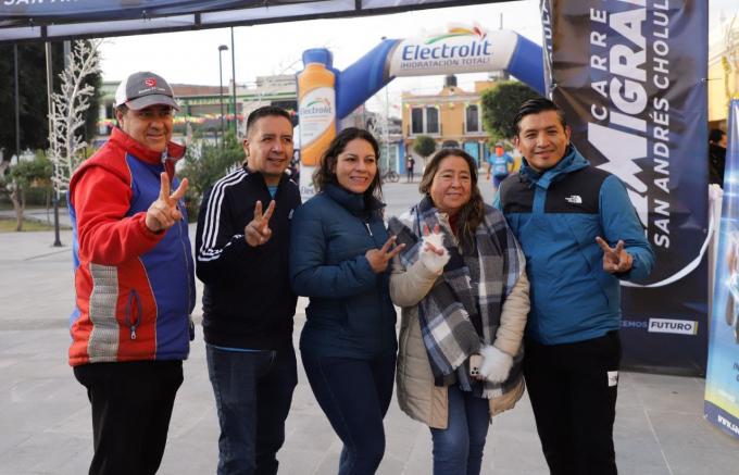 Realiza con éxito la Carrera del Migrante 2022, el Ayuntamiento de San Andrés Cholula.