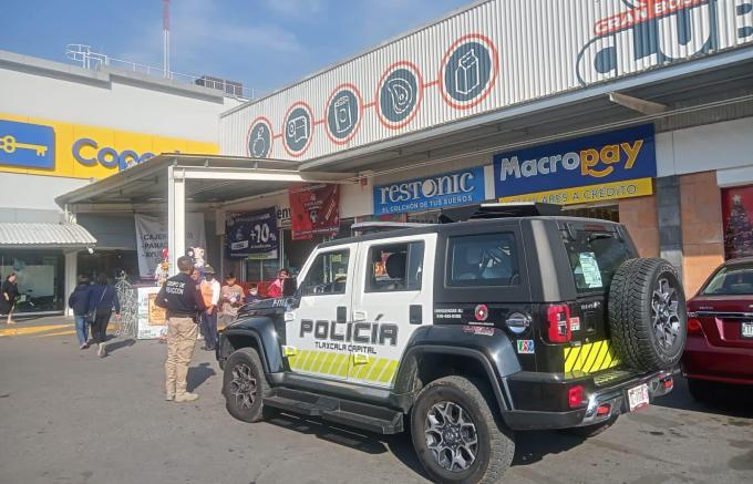 Policía de Tlaxcala Capital intensifica operaciones en fin de año.