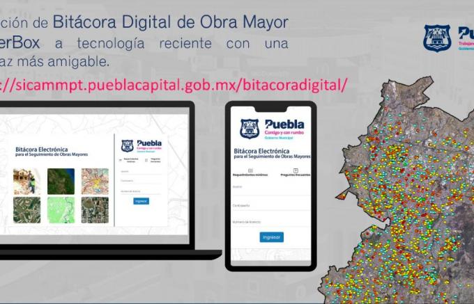 Retoma bitácora electrónica para obra particulares el Ayuntamiento de Puebla.