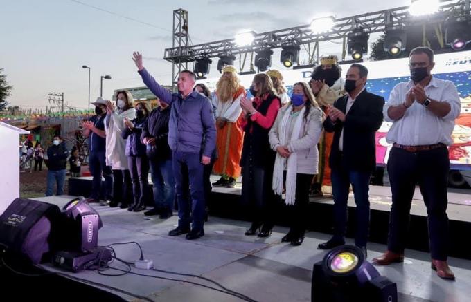 San Andrés Cholula concluye Festival de Día de Reyes en el Zócalo municipal