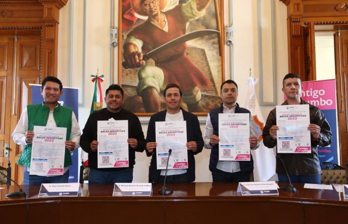 Ayuntamiento de Puebla anuncia el programa municipal de becas deportivas 2023
