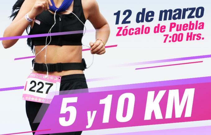 Ayuntamiento de Puebla convoca a la Segunda Carrera de la Mujer