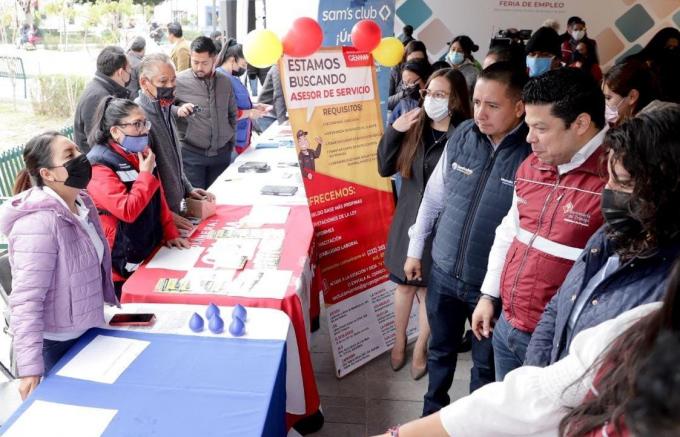 Superan Estado y Municipio meta de vacantes para Feria de Empleo San Andrés Cholula 2023