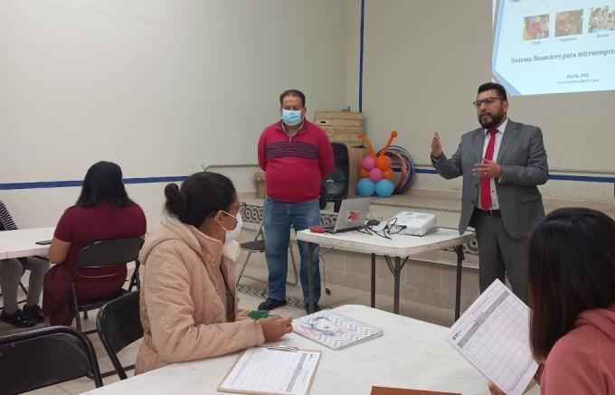 Emprendedores de San Jerónimo Caleras fueron capacitados por el Ayuntamiento de Puebla