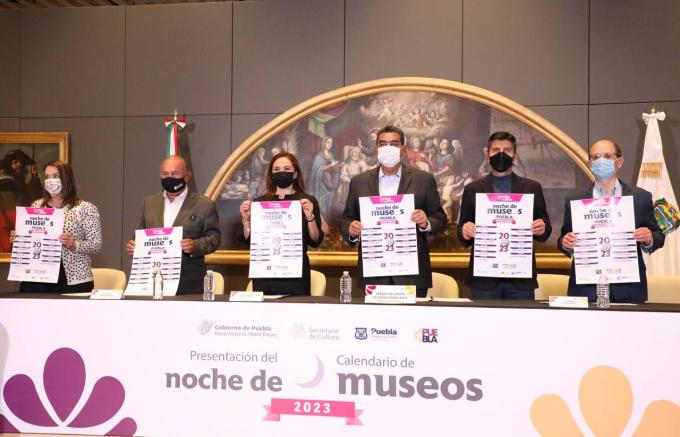 Presentan calendario anual de Noche de Museos