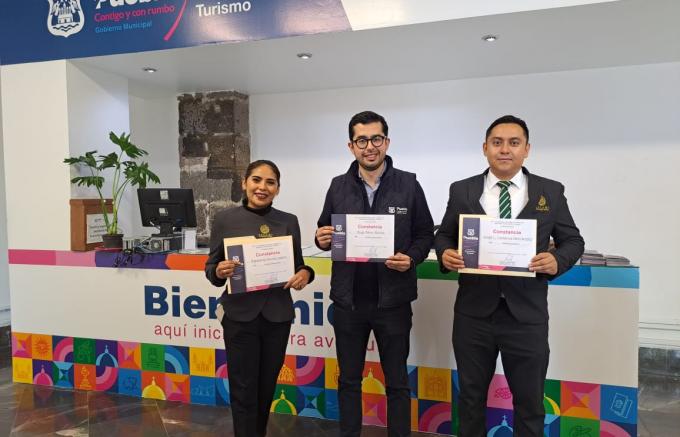 Constante capacitación del sector hotelero, importante para el Ayuntamiento de Puebla.