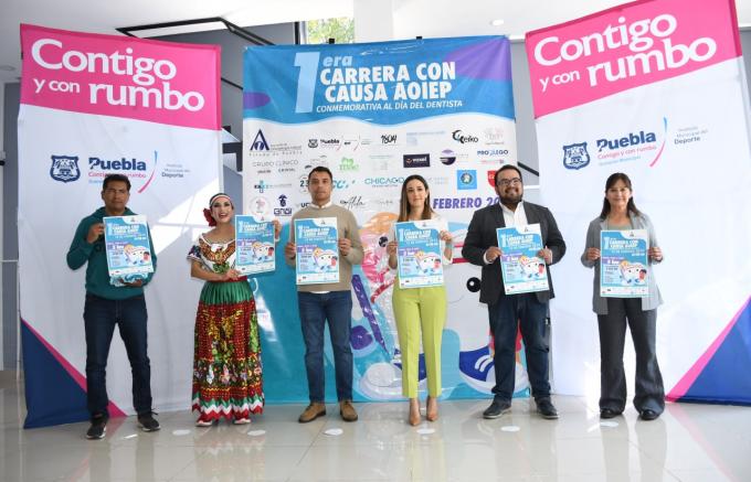El Ayuntamiento de Puebla invita a carrera por la salud bucal de la infancia poblana
