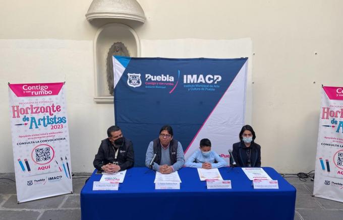 Ayuntamiento de Puebla impulsa formación artística en menores
