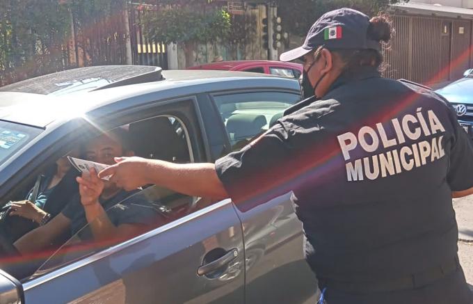 Seguridad Pública de Tlaxcala Capital trabaja en la prevención del delito