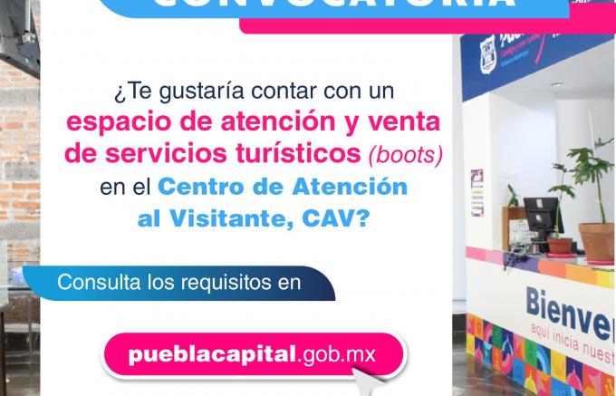 Lanzan convocatoria para servicios turísticos del centro de atención al visitante