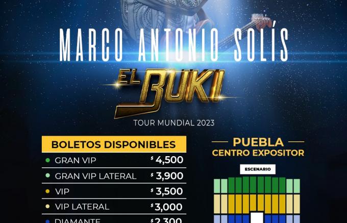 Marco Antonio Solís presenta su gira mundial El Buki World Tour 2023