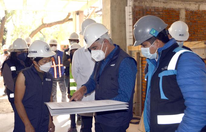 La construcción de obra en la BUAP tendrá como finalidad la seguridad y mantenimiento