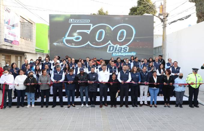 Cumple Eduardo Rivera sus primeros 500 días de trabajo al frente del Gobierno Municipal de Puebla