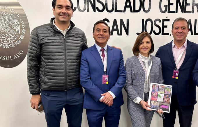 Promociona Jorge Corichi a Tlaxcala Capital en San José, California