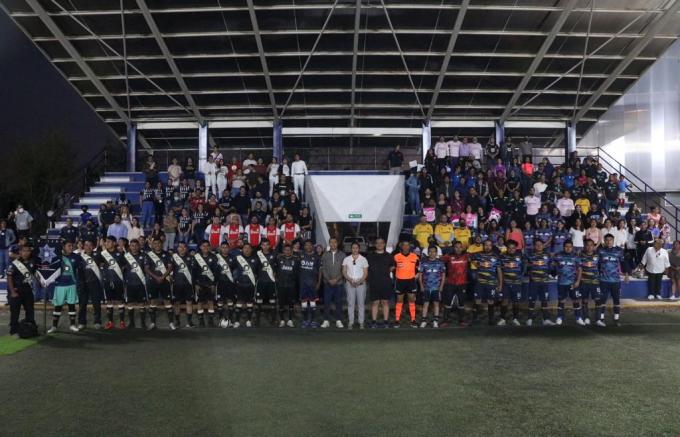 Inicia el Torneo Interdependencias de Fut7 en el municipio de Puebla