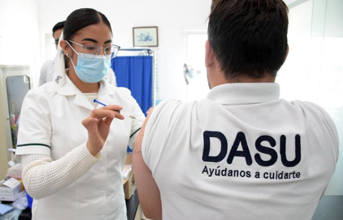 DAU llevó a cabo Campaña de Vacunación Universitaria