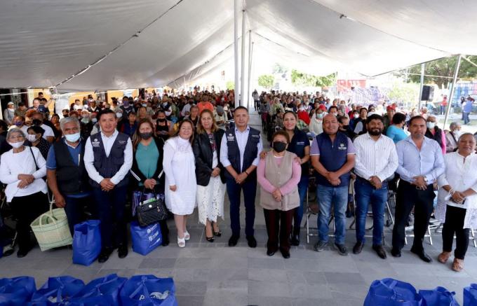 Arranca Edmundo Tlatehui el programa "Nutriendo el futuro contigo 2023"