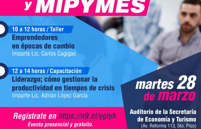 Ayuntamiento de Puebla invita a jornada de capacitación para emprendedores