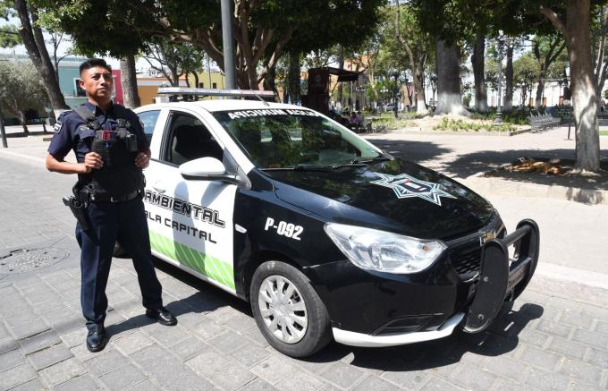 Fortalece seguridad para la población el Gobierno de la Ciudad de Tlaxcala