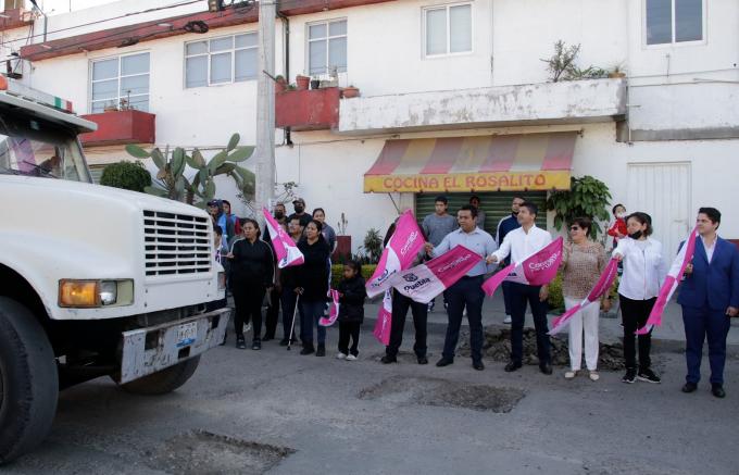 Arranca Ayuntamiento de Puebla el programa de bacheo 2023