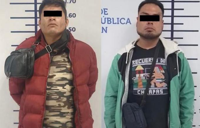 Detiene Policía de San Andrés Cholula a dos presuntos responsables de delitos contra la Salud