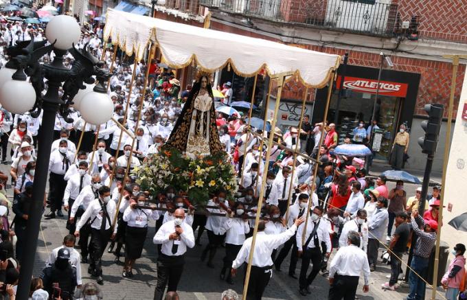 Alistan detalles de la XXXI Procesión de Viernes Santo en Puebla