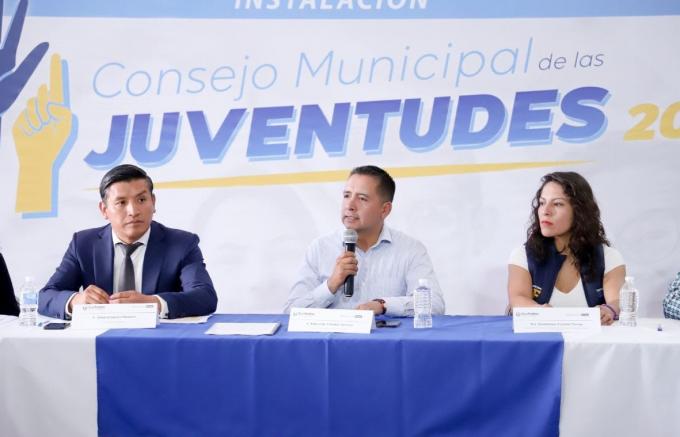 Instala el Ayuntamiento de San Andrés Cholula el Consejo Municipal de las Juventudes 2023