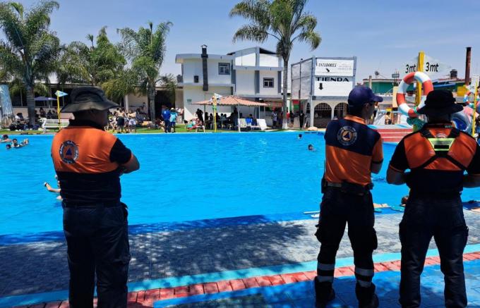 Pone en marcha Protección Civil de San Andrés Cholula el operativo "Balneario Seguro"