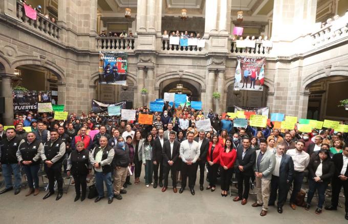 Ayuntamiento de Puebla y Sindicato Benito Juárez acuerdan nueva mejora salarial