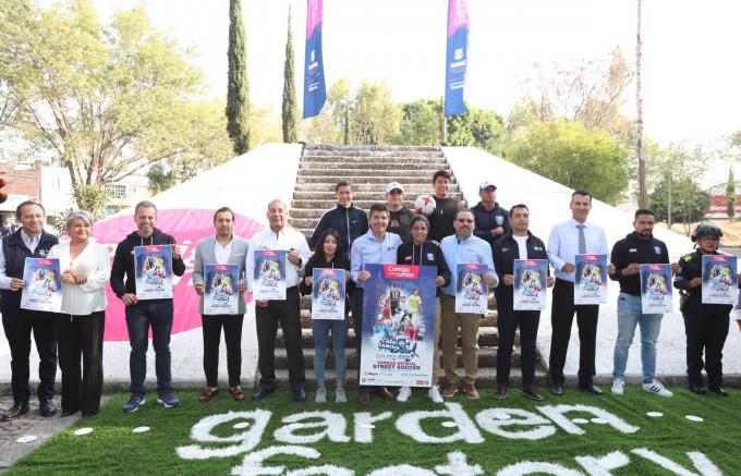 Anuncia el Ayuntamiento de Puebla el Torneo Estatal Street Soccer De la Calle a la Cancha