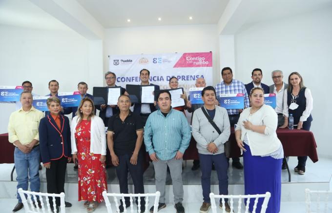 Gestiona el Ayuntamiento de Puebla colaboración entre la Central de Abasto y la Beneficencia Española