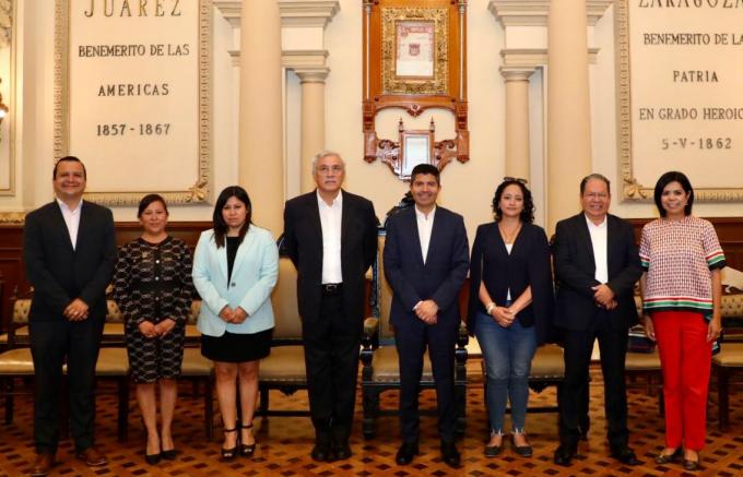 Trabajan coordinadamente regidores de la zona metropolitana de Puebla.