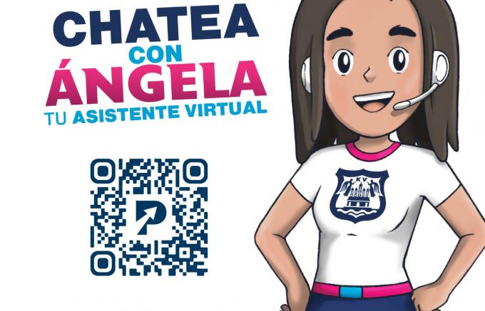 Ayuntamiento de Puebla presenta a Ángela, primera asistente virtual de la capital