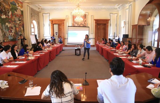 La ONU y el Ayuntamiento de Puebla trabajan para prevenir el ciberdelito y trata de personas