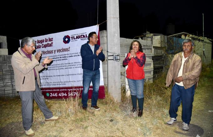 El Ayuntamiento de Tlaxcala iluminará canchas y espacios deportivos, anuncia el presidente municipal,  Jorge Corichi