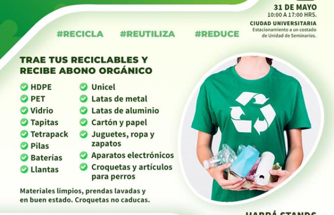 La BUAP realizará el Reciclatón 2023