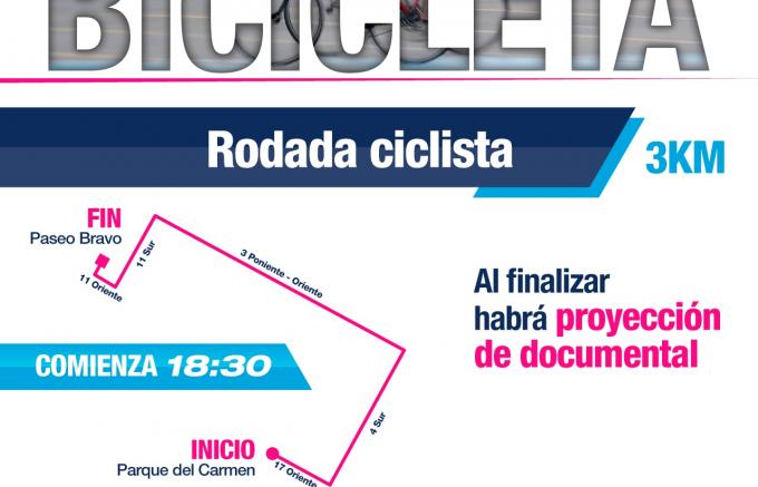 Ayuntamiento de Puebla celebrará el Día Mundial de la Bicicleta con una rodada.